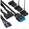 Корпус Miditower EXEGATE EVO-5001A, БП 600NPX EX296318RUS